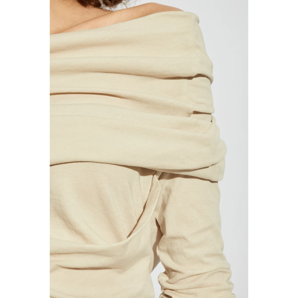 Entire Studios Top Bound Beige Dames