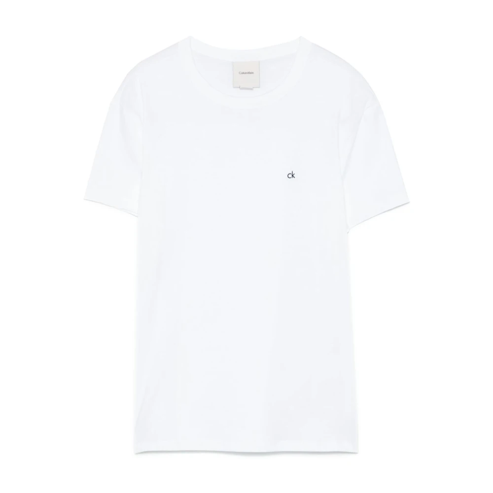 Calvin Klein Witte T-shirts en Polos White Dames