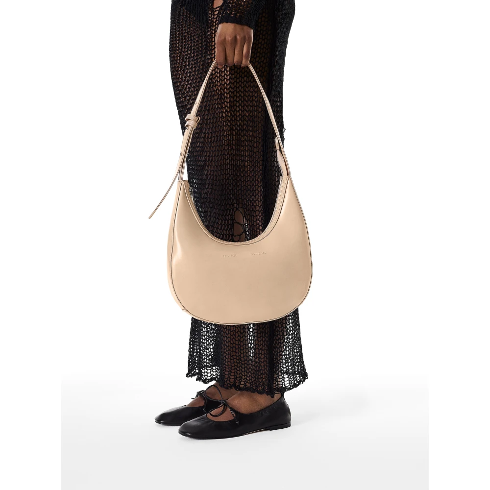 Kazar Studio Beige handtas met schouderband Beige Dames