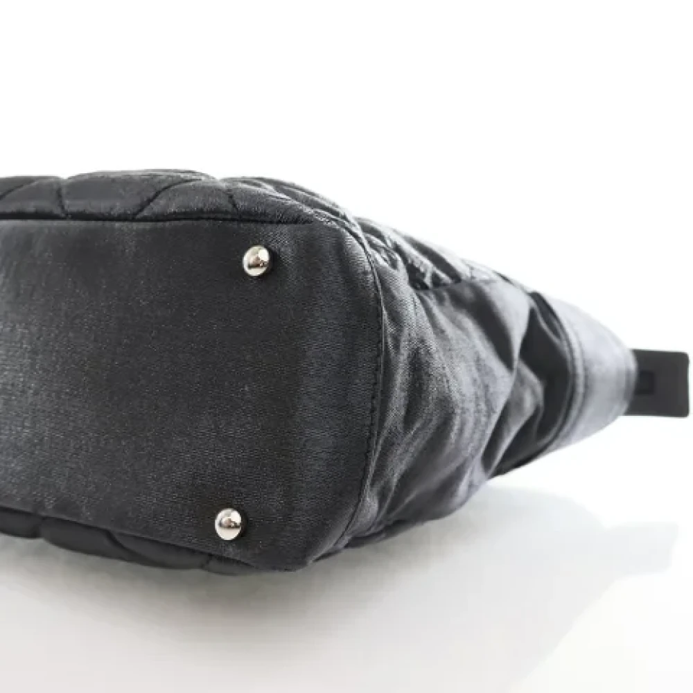 Chanel Vintage Pre-owned Nylon chanel-bags Black Dames