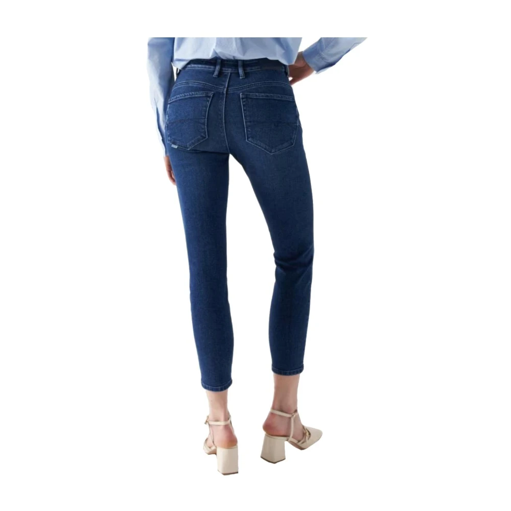 Salsa Skinny Jeans Blue Dames