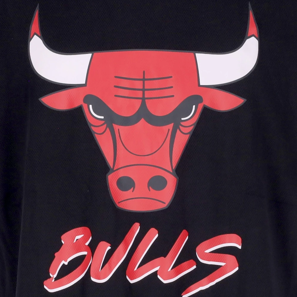 new era Chicago Bulls Script Mesh Tee Blue Heren