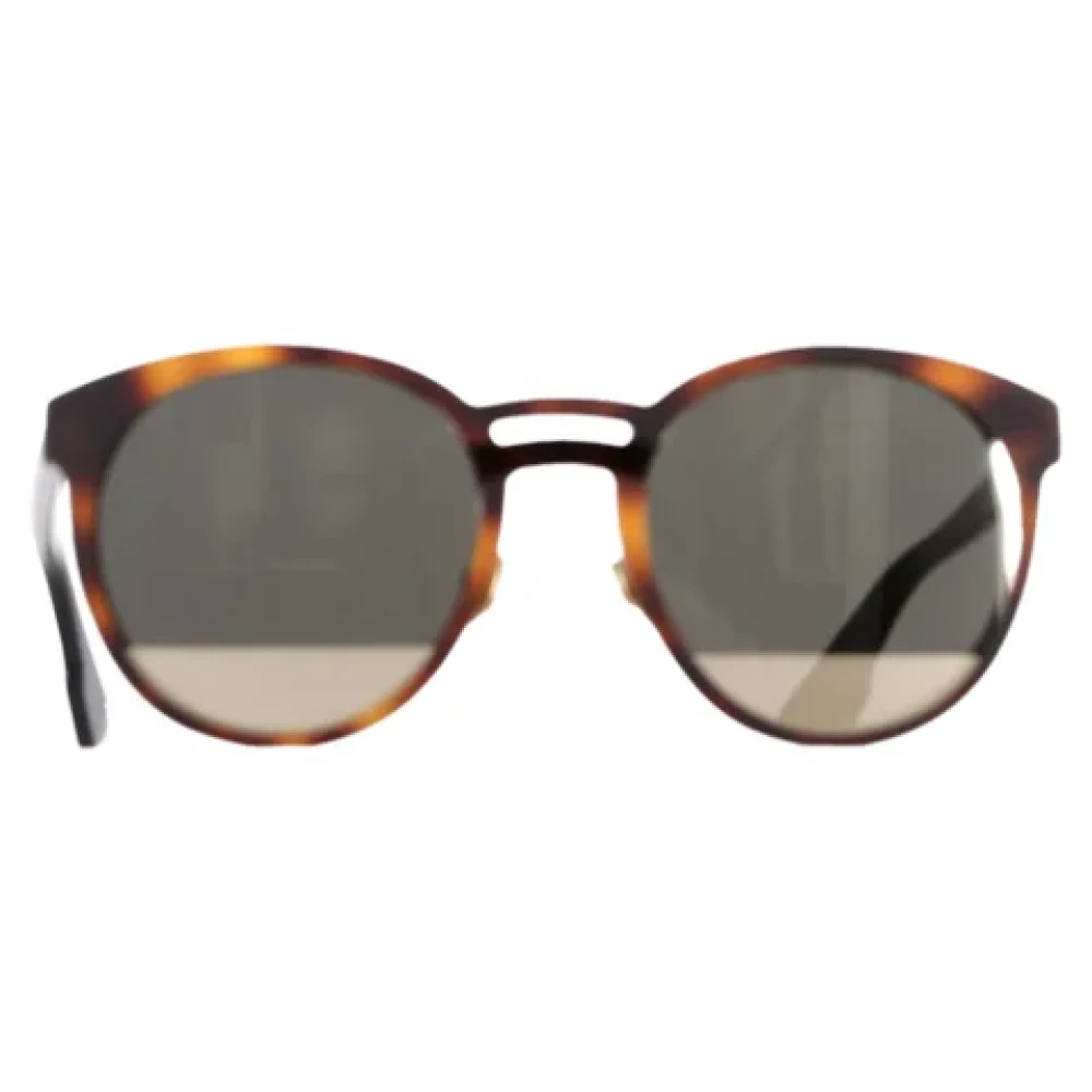 Dior Vintage Pre-owned Acetate sunglasses Brown Dames