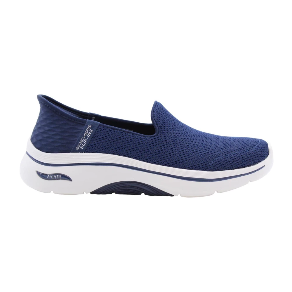 Skechers Stijlvolle Mocassin Schoenen voor Vrouwen Dames Schoenen Blauw