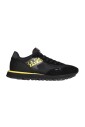 sneakers-cuir-tissu-noir