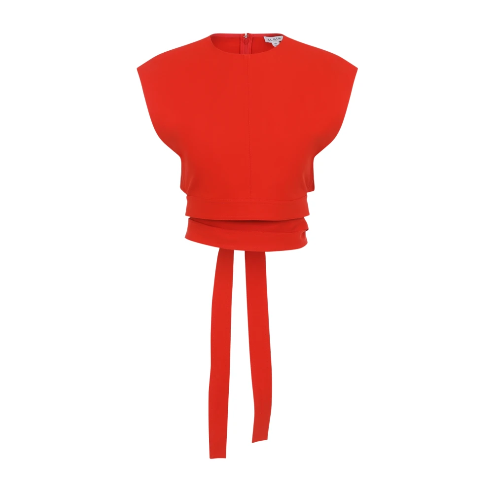 Alaïa Donna Rosso Camicette M, New,