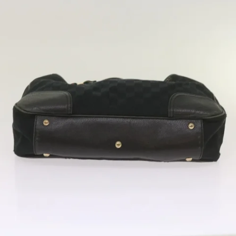 Gucci Vintage Pre-owned Leather totes Black Dames