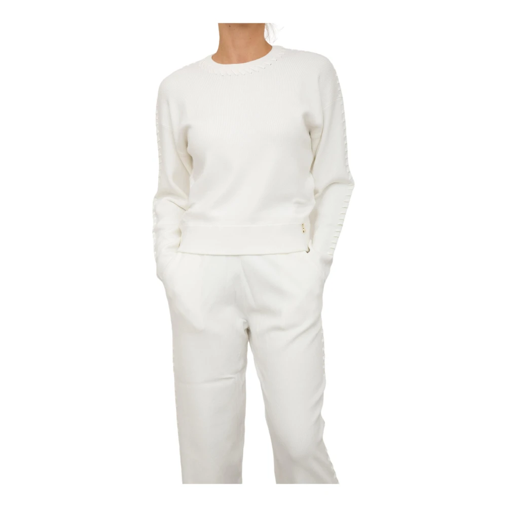 Patrizia Pepe Donna Bianco Maglie, S, New,