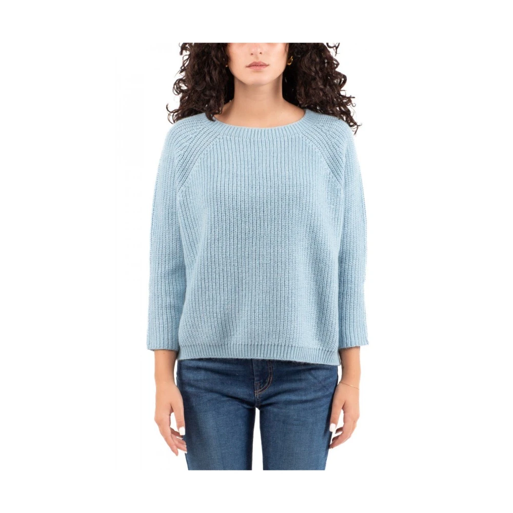 Weekend Dames Casual Top Blue Dames