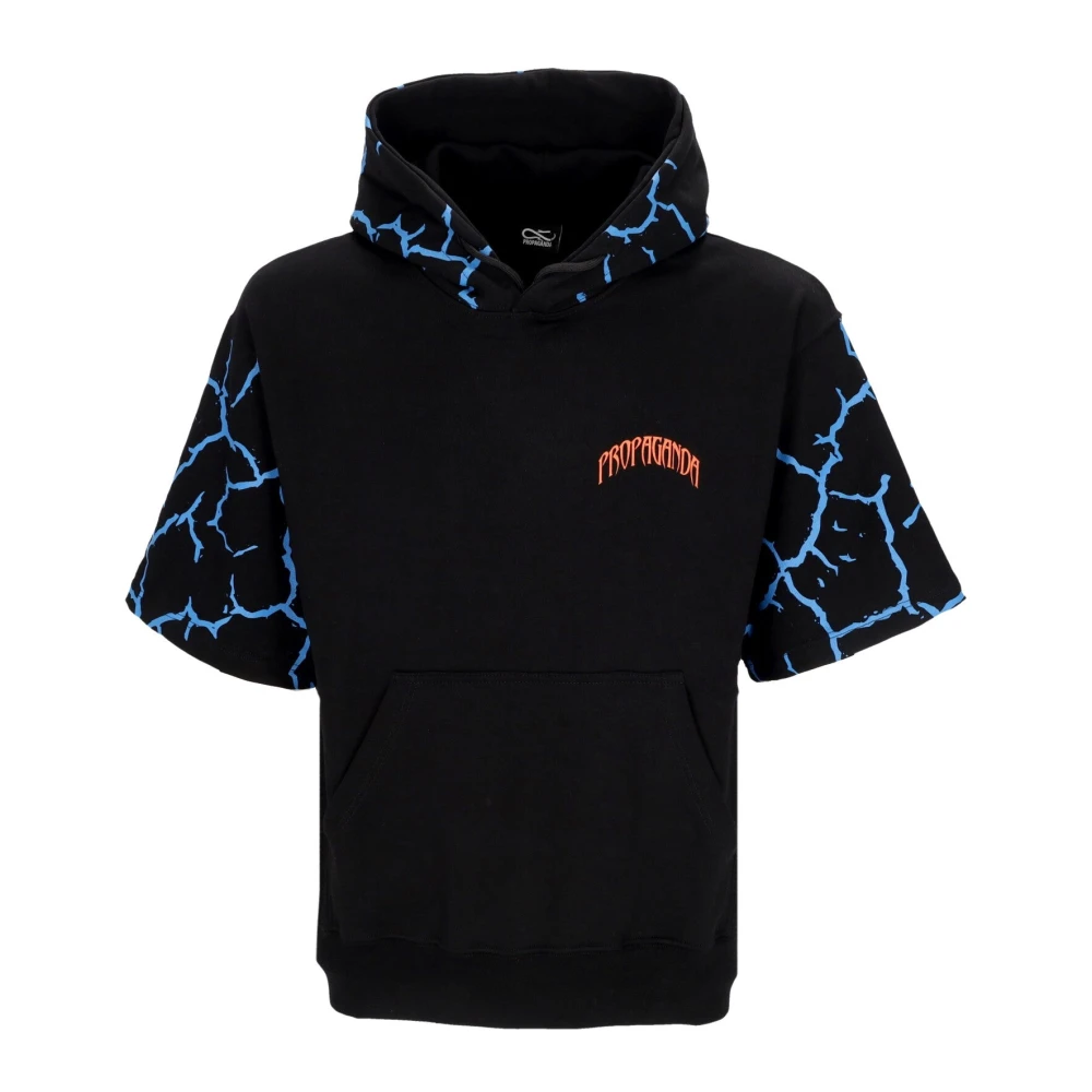 Propaganda Triangle Gorilla Short Hoodie Zwart Black Heren