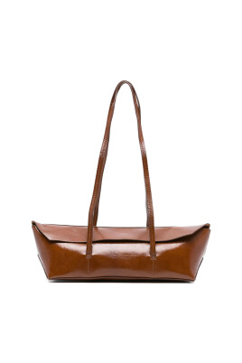 brown-patent-leather-flap-handbag
