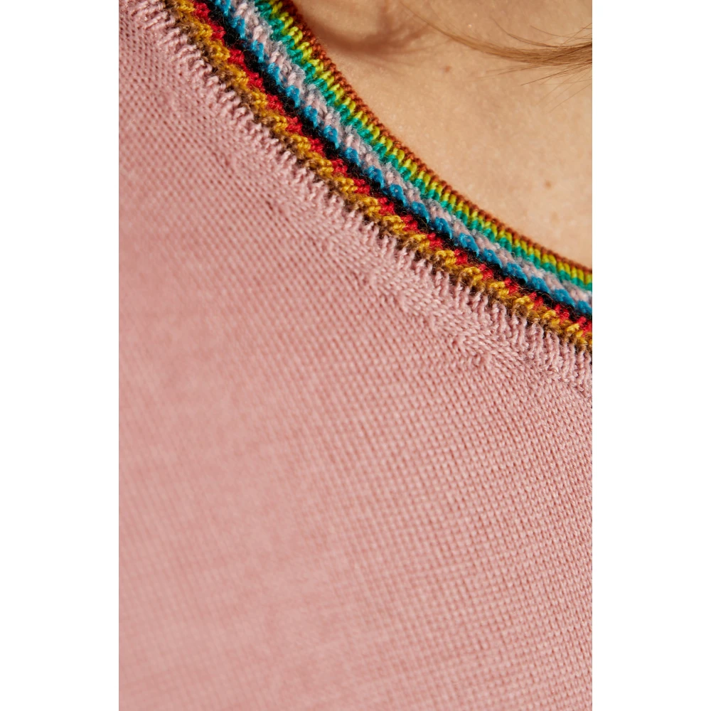 Paul Smith Wollen trui Pink Dames