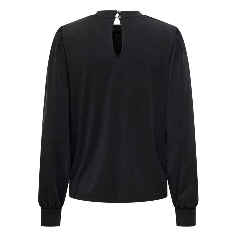 Only Vrij Leven Blouse Black Dames