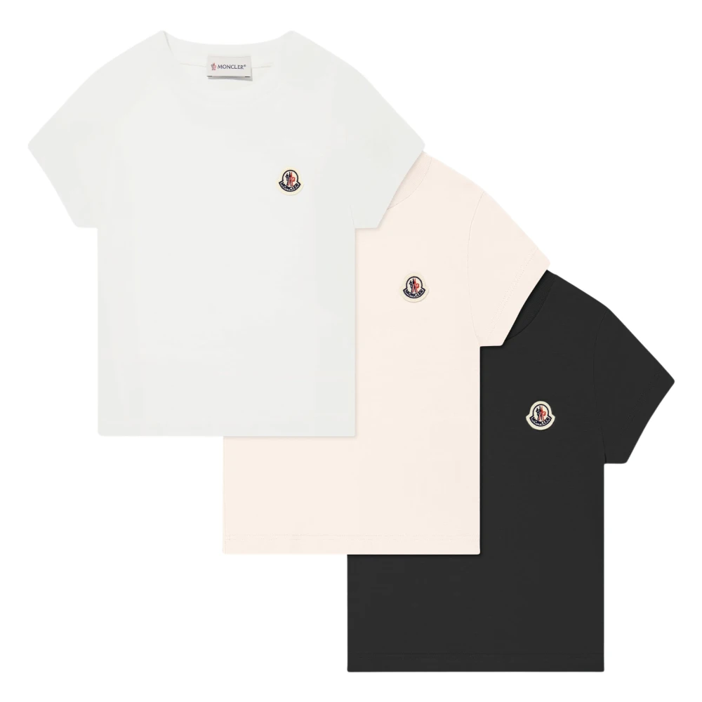 Moncler Girls Multicolor Chic Multicolour T-Shirt Set Size 6 Y