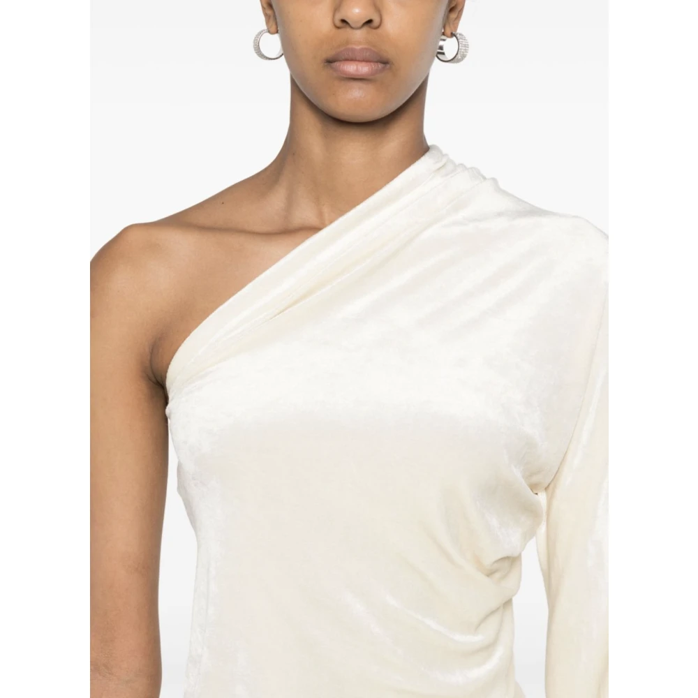 Rick Owens Champagne Top voor elegante gelegenheden White Dames