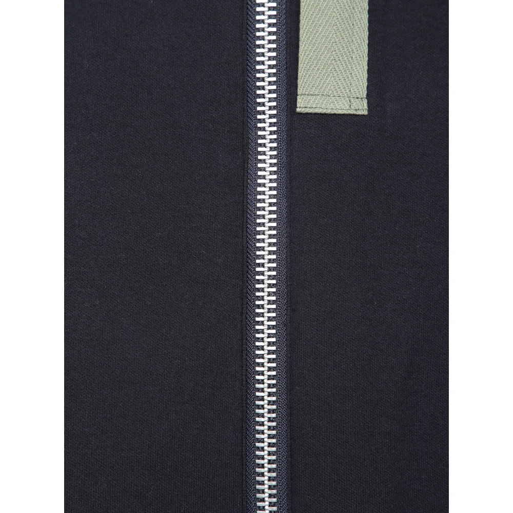 Sacai Blauwe Jas voor Mannen Aw24 Blue Heren