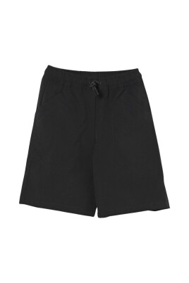 black-drawstring-pocket-kids-shorts