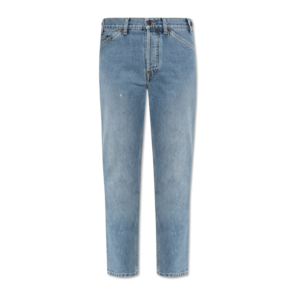 Moschino Hoge taille lichtblauwe rechte jeans Blue Dames