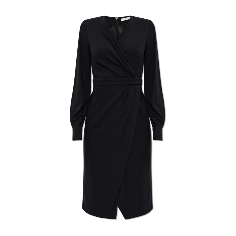 Max Mara Jurk Virtus Black Dames