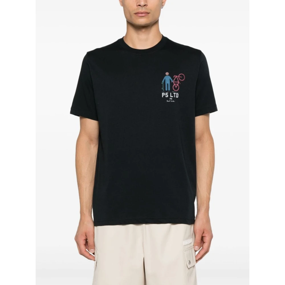 PS By Paul Smith Stijlvolle T-shirts en Polos Blue Heren