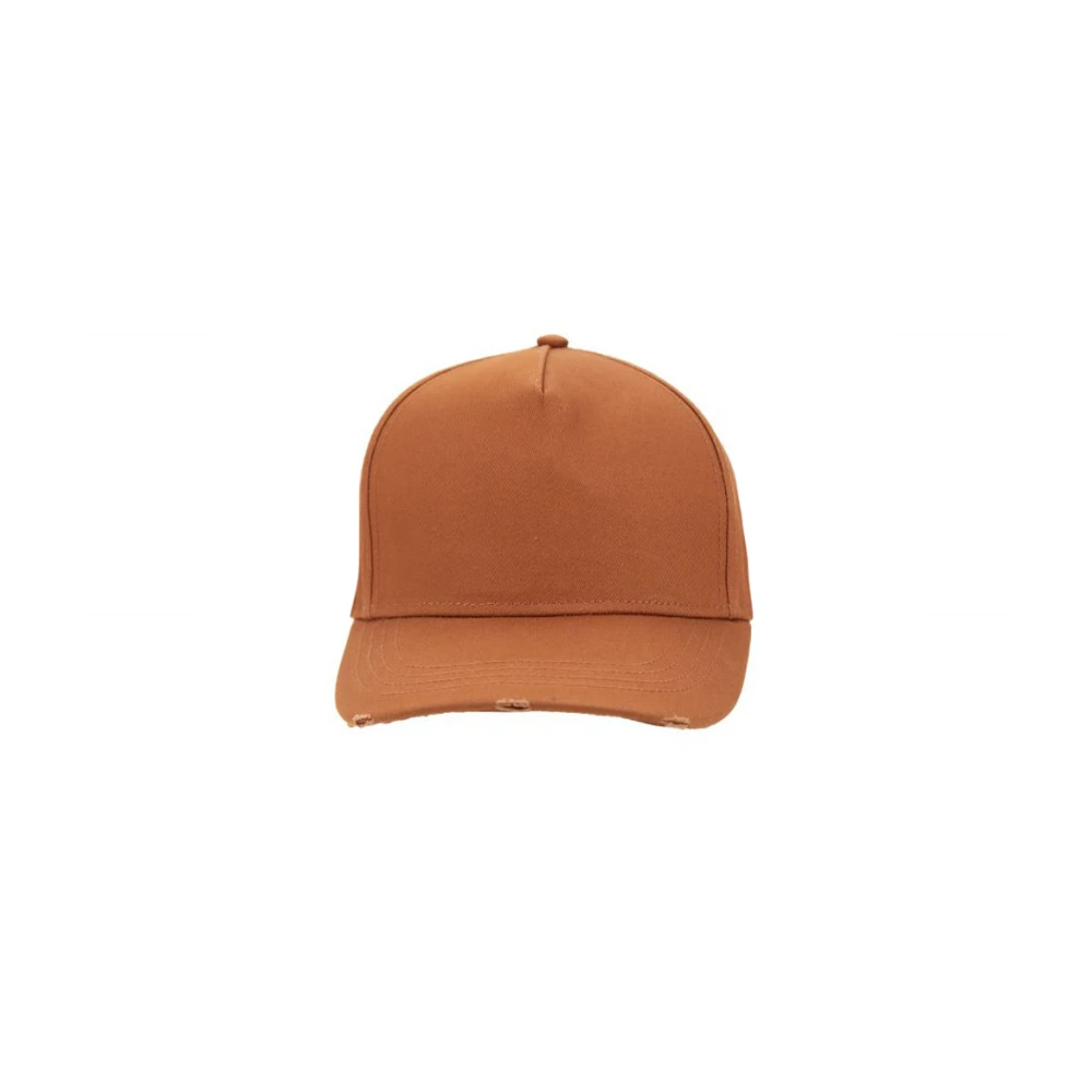 Dsquared2 Geborduurde Baseball Cap met Verstelbare Sluiting Orange Unisex