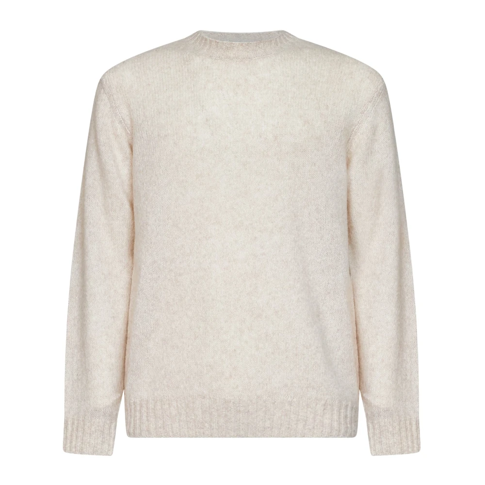 Nn07 Nn.07 Jumpers - Male - Round-Neck Knitwear - Beige - Xl - Knitwear