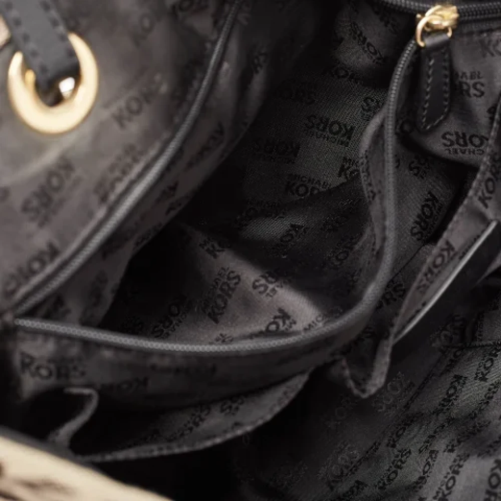 Michael Kors Pre-owned Canvas totes Black Dames