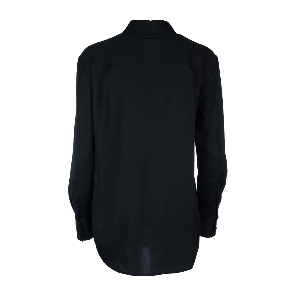 Calvin Klein Casual Katoenen T-Shirt Black Dames