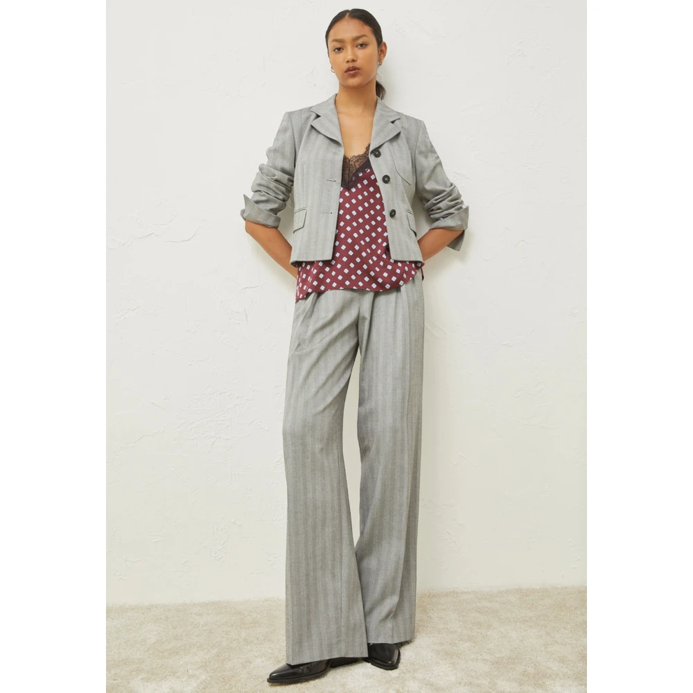 Marella Grijze Lester Jas veelzijdig en elegant Gray Dames