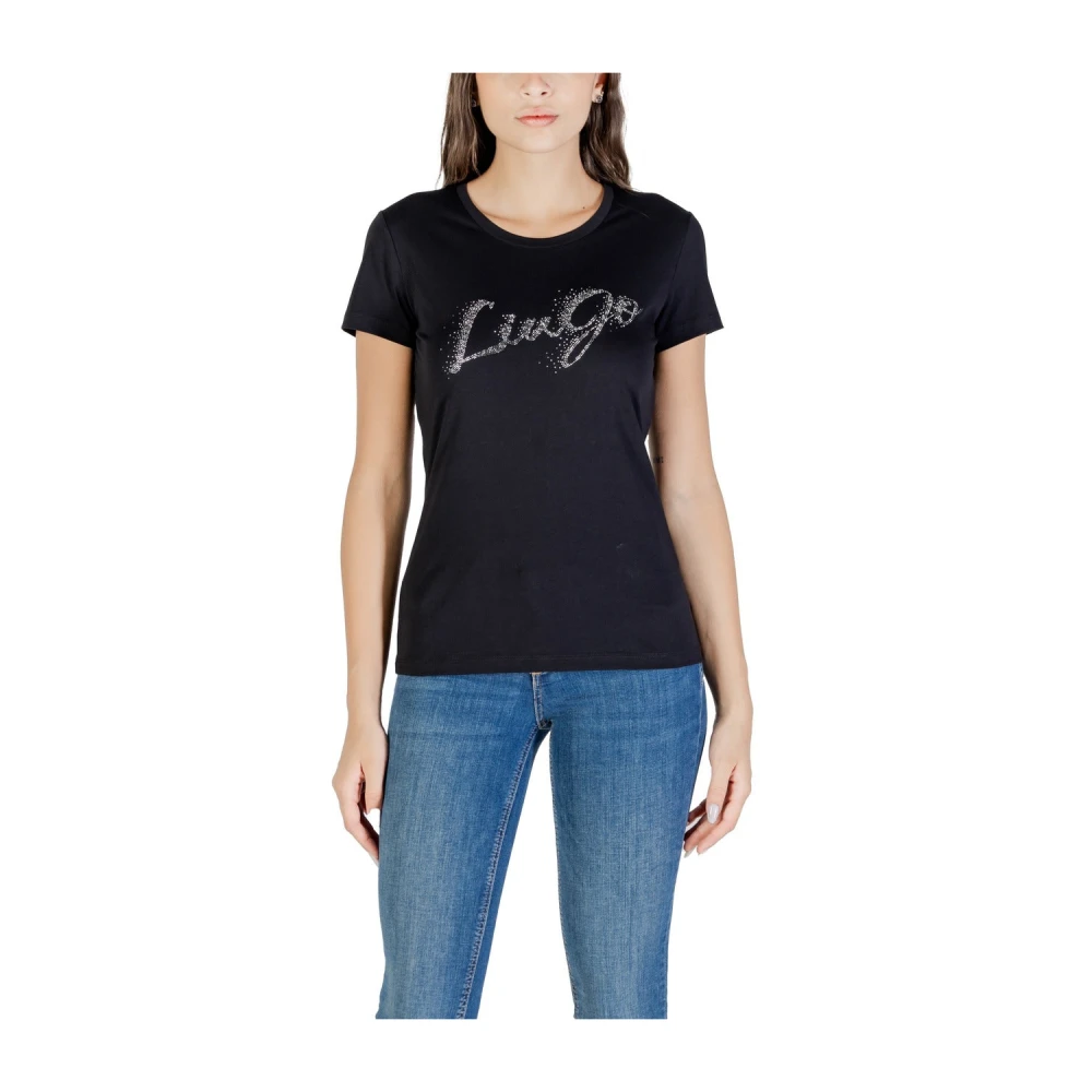 Liu Jo - Tops > T-Shirts - Black - Liu Jo - Modalova