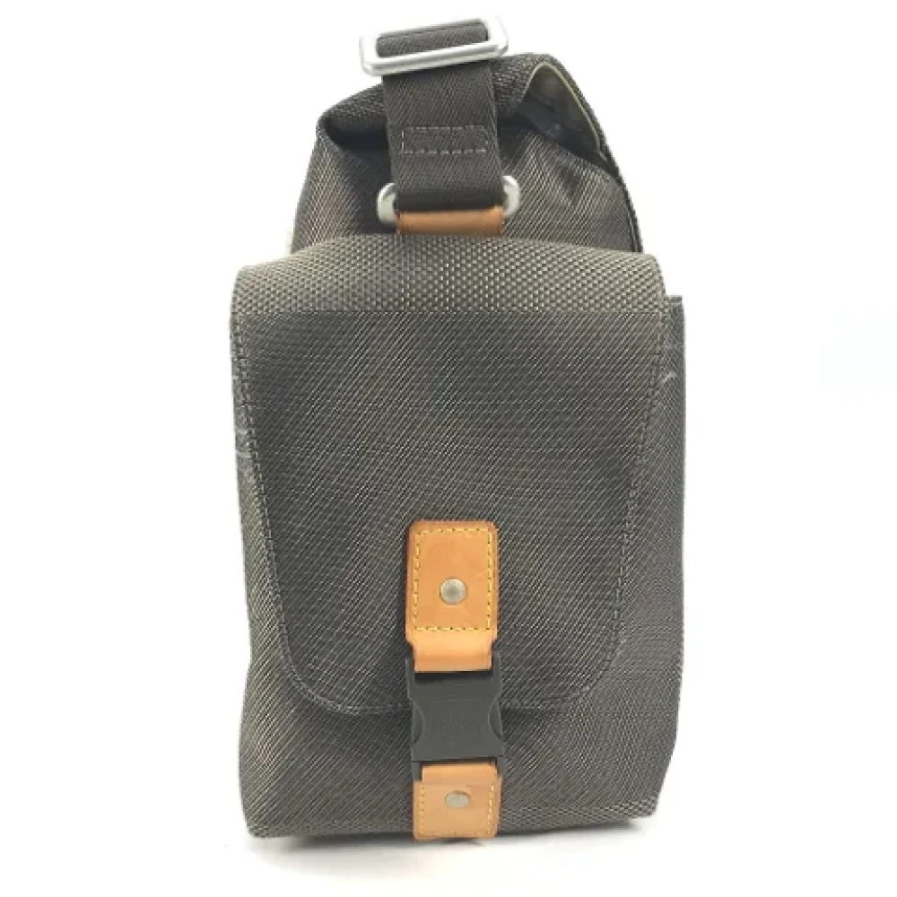 Louis Vuitton Vintage Pre-owned Fabric louis-vuitton-bags Gray Heren