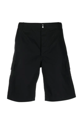 Logo-Patch Bomull Bermuda Shorts