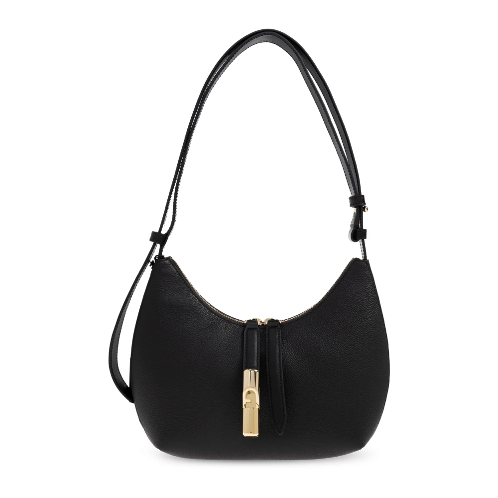 Furla Donna Nero Goccia Small Shoulder Bag