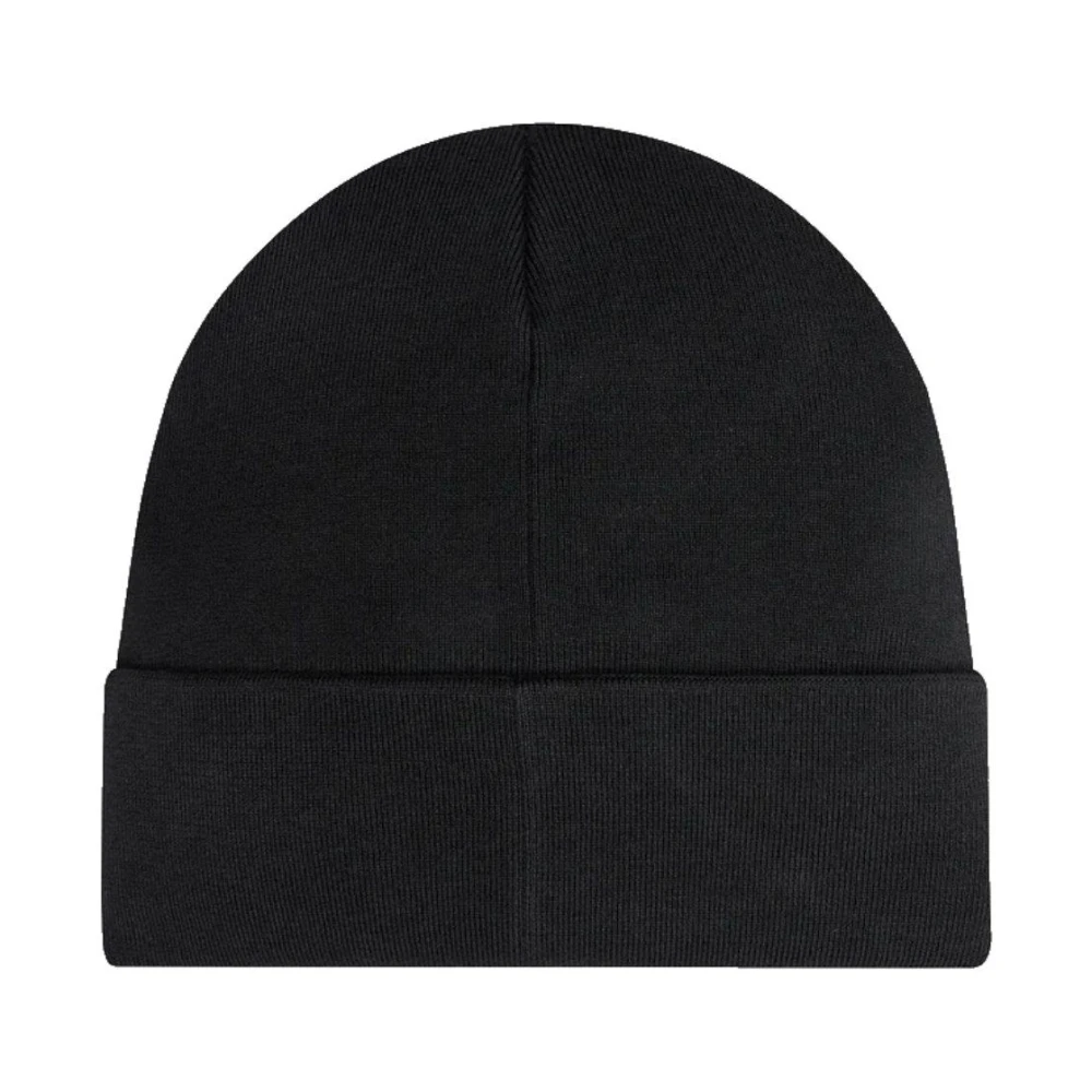 Calvin Klein Minimalist Logo Beanie Black Heren