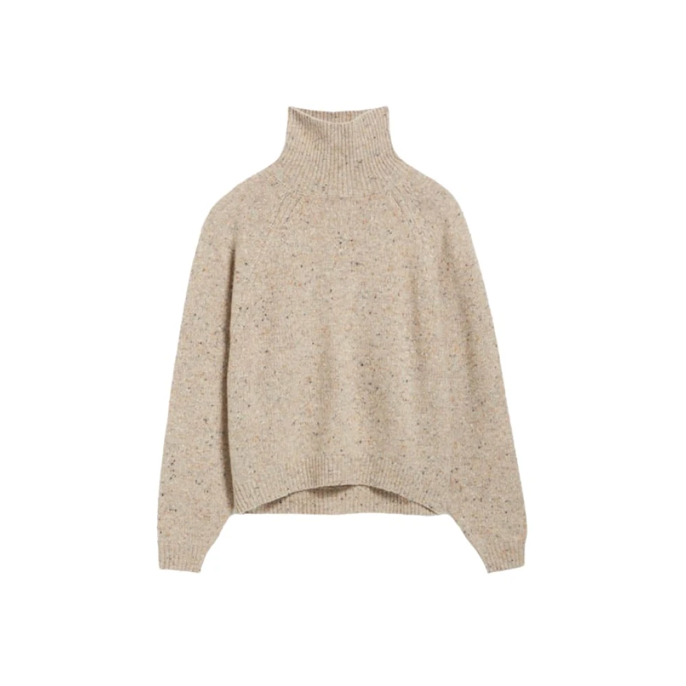 Vanessa Bruno Glitterende Dotty Pullover Sweater Beige Dames