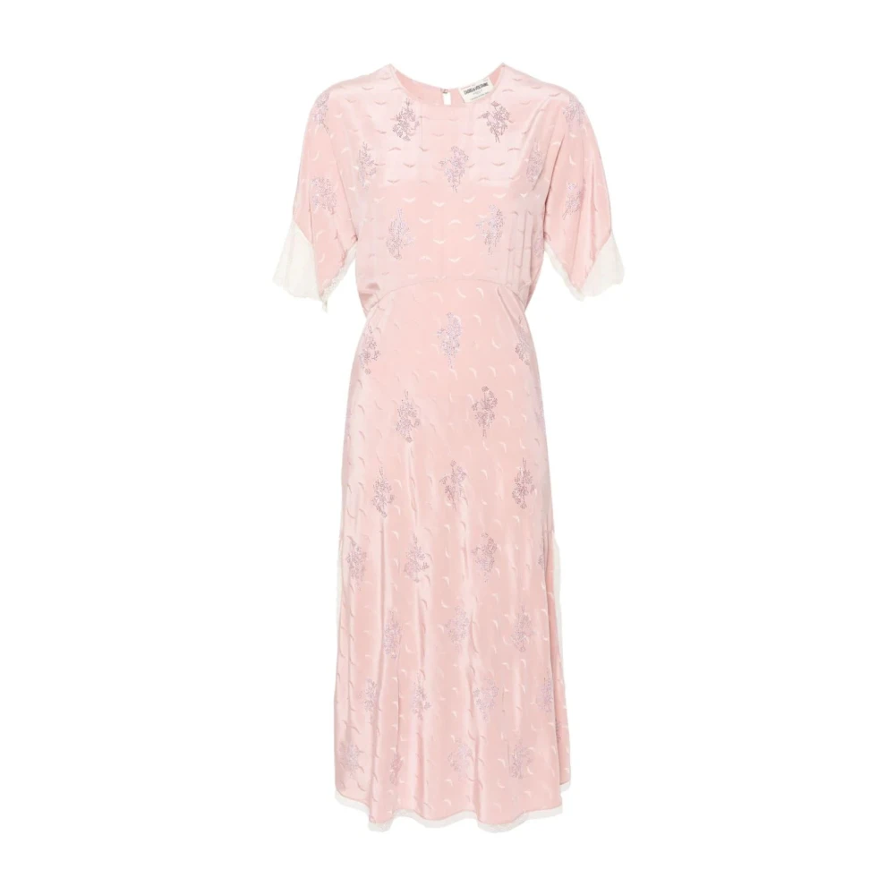 Zadig & Voltaire Midi Dresses Pink Dames