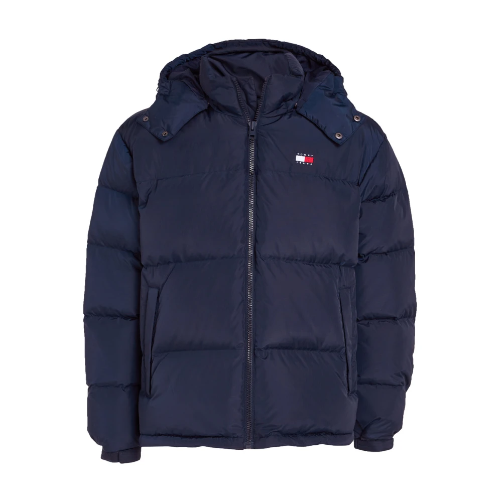 Tommy Jeans Blauwe Pufferjas Alaska Stijl Blue Heren