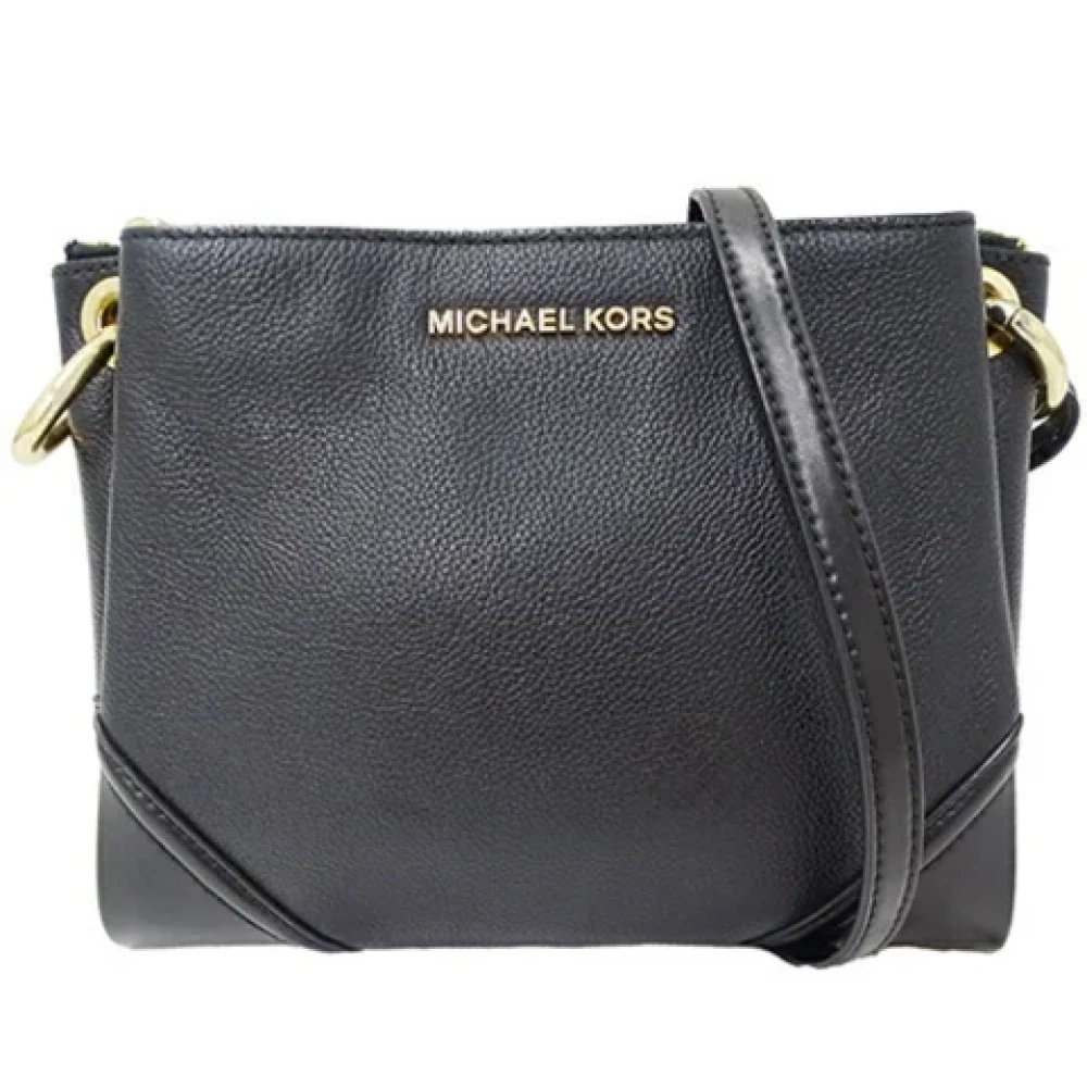 Michael Kors Pre-owned Leather shoulder-bags Black Dames