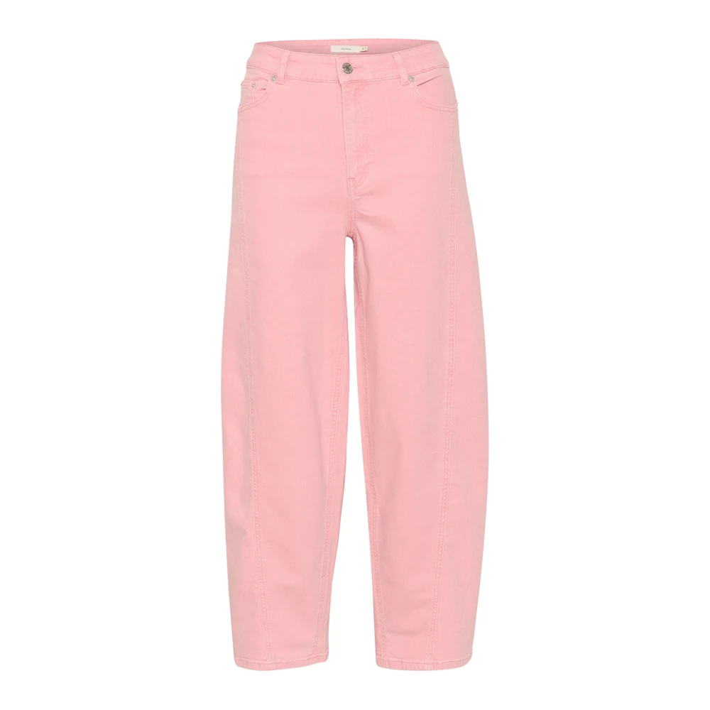 InWear Relaxed Fit Lichtroze Barrel Jeans Pink Dames
