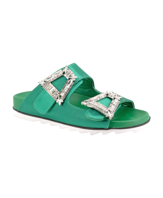 sandales-en-satin-vert-avec-details-en-strass
