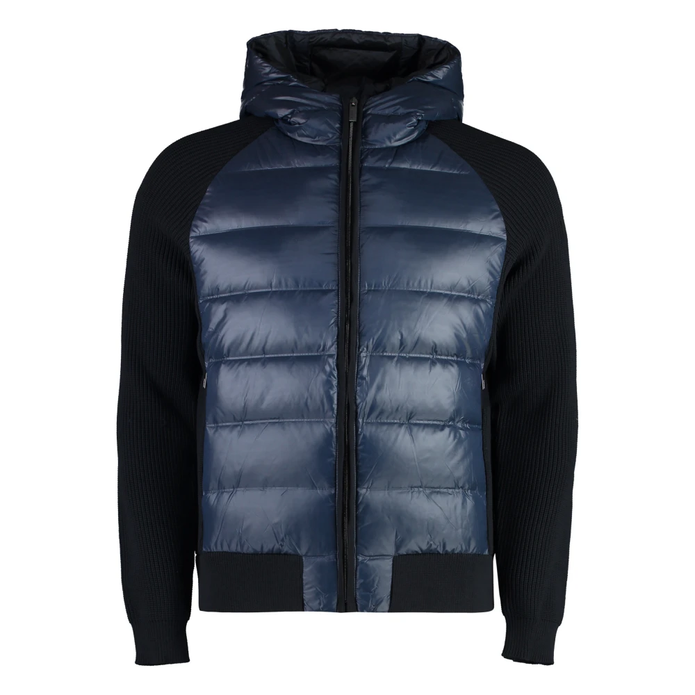 RRD Cardigan met gewatteerd voorpaneel en zakken Blue Heren