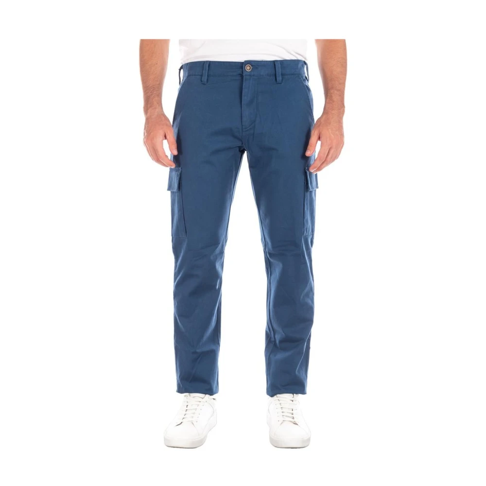 Harmont & Blaine Cargo Broek Casual Stijl Blue Heren