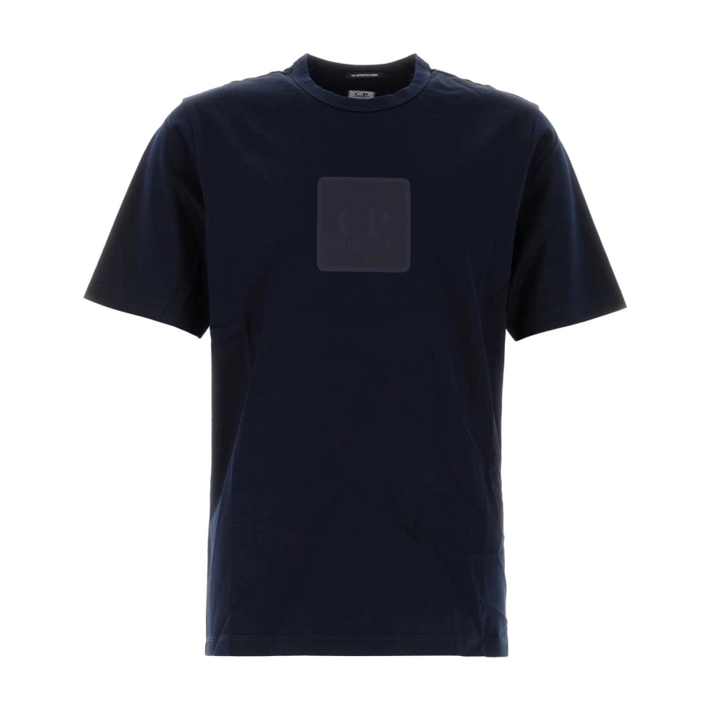 C.P. Company Midnight Blue Katoenen T-Shirt Blue Heren