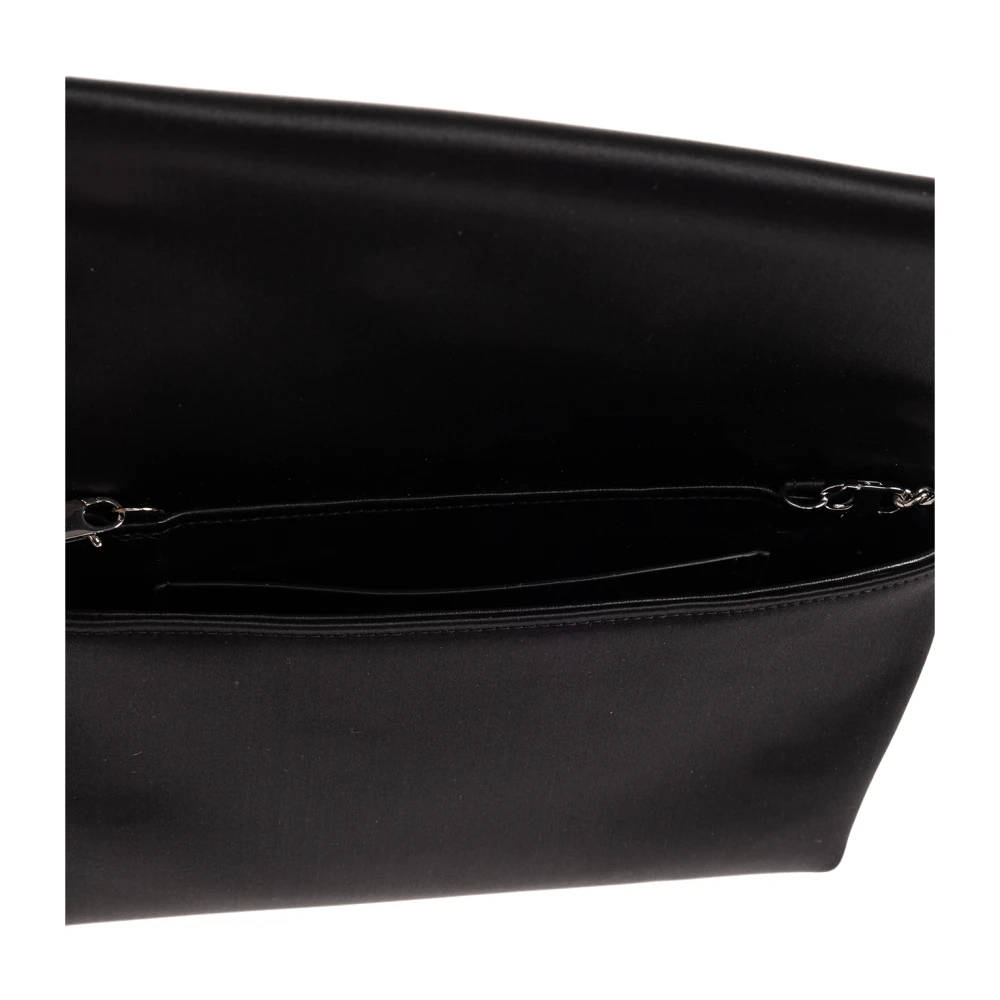 Casadei Satijnen schoudertas Black Dames