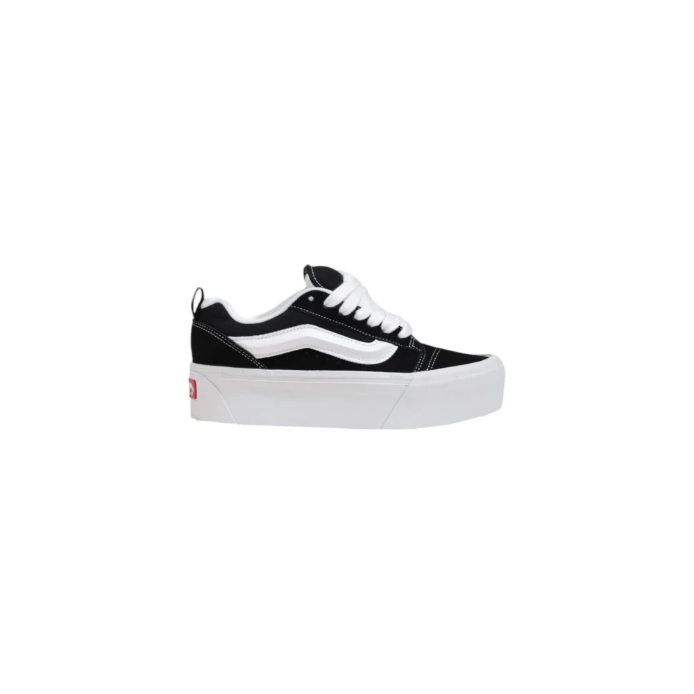 Vans Women's Black Sneakers, 7 Uk, Old Skool Stackform
