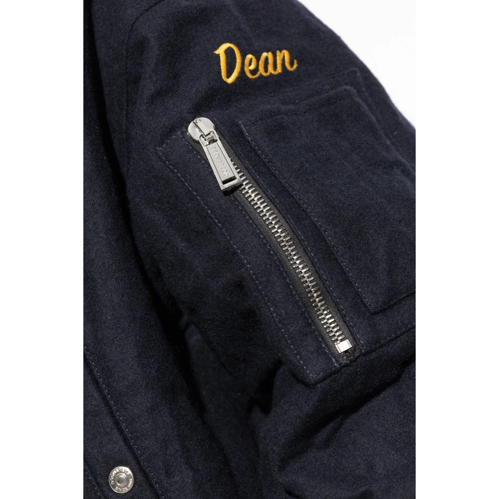 Dsquared2 Jas met logo Blue Heren