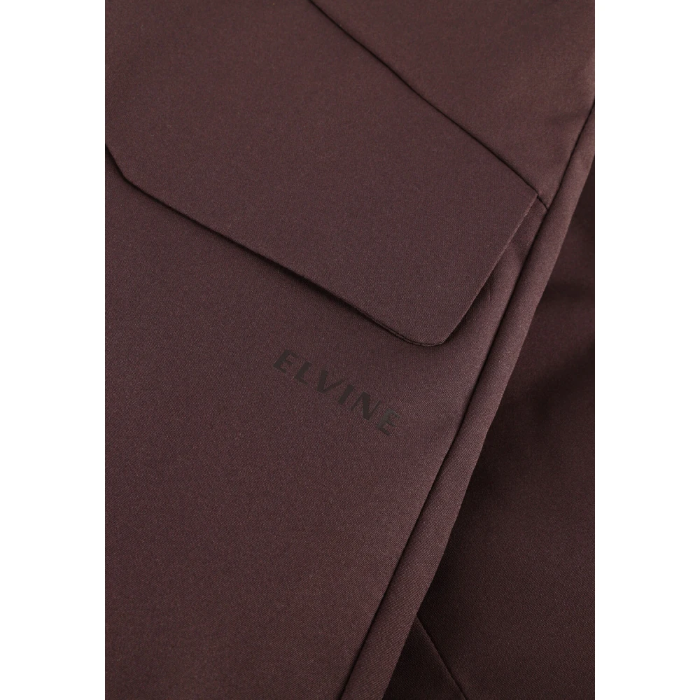 Elvine Bordeaux Gewatteerde Jas Signy Red Dames