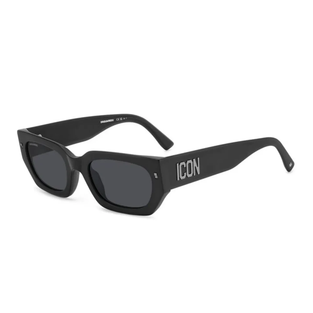 Dsquared2 Unisex Black Iconic Sunglasses For Women - Sunglasses - 53 Mm - Accessories