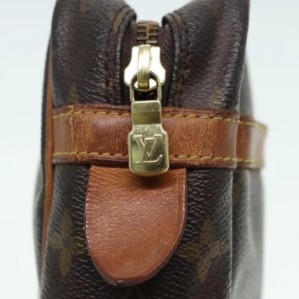 Louis Vuitton Vintage Pre-owned Canvas clutches Brown Dames