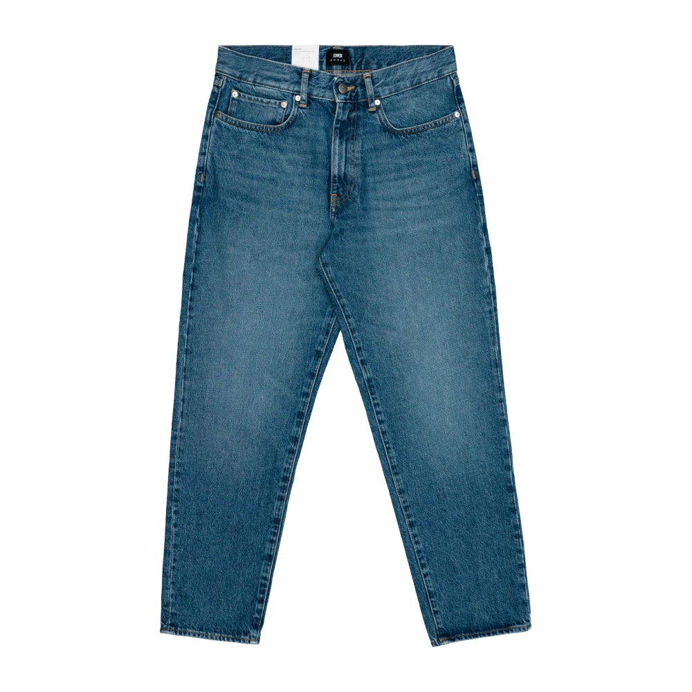 Edwin Arctic Blue Katoenen Tapered Leg Jeans Blue Heren